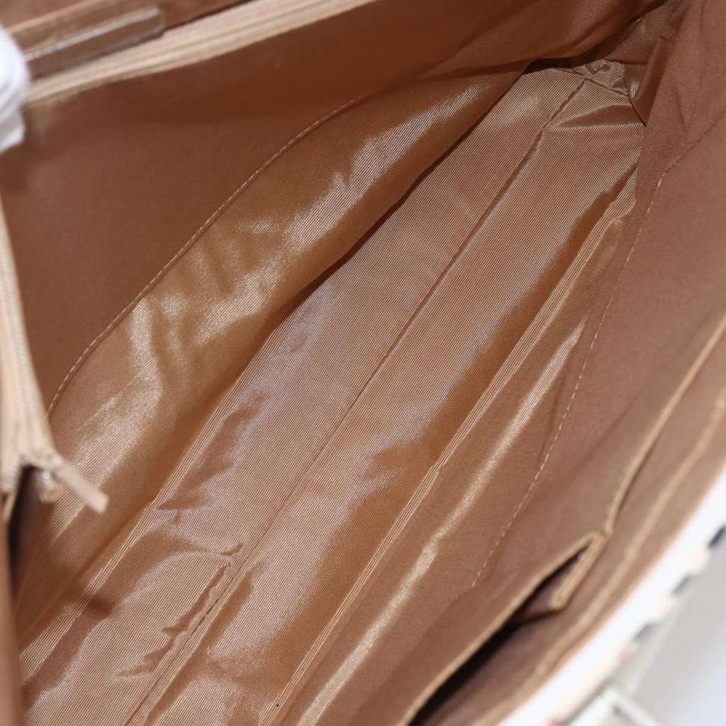 Burberry Nova Check Tote Beige Canvas Good condition - Box View