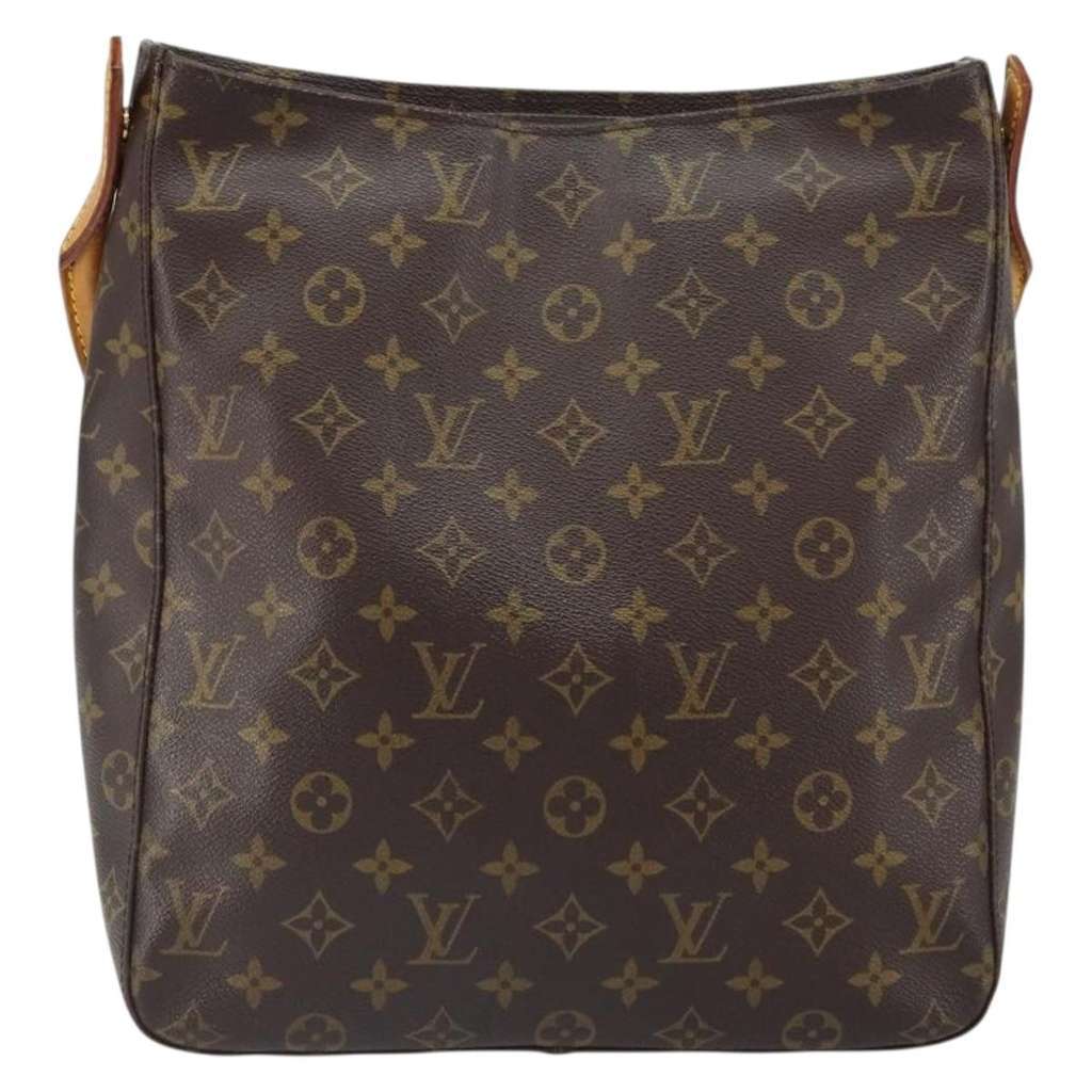 Louis Vuitton Looping Handbag Brown Canvas Good condition - Back View