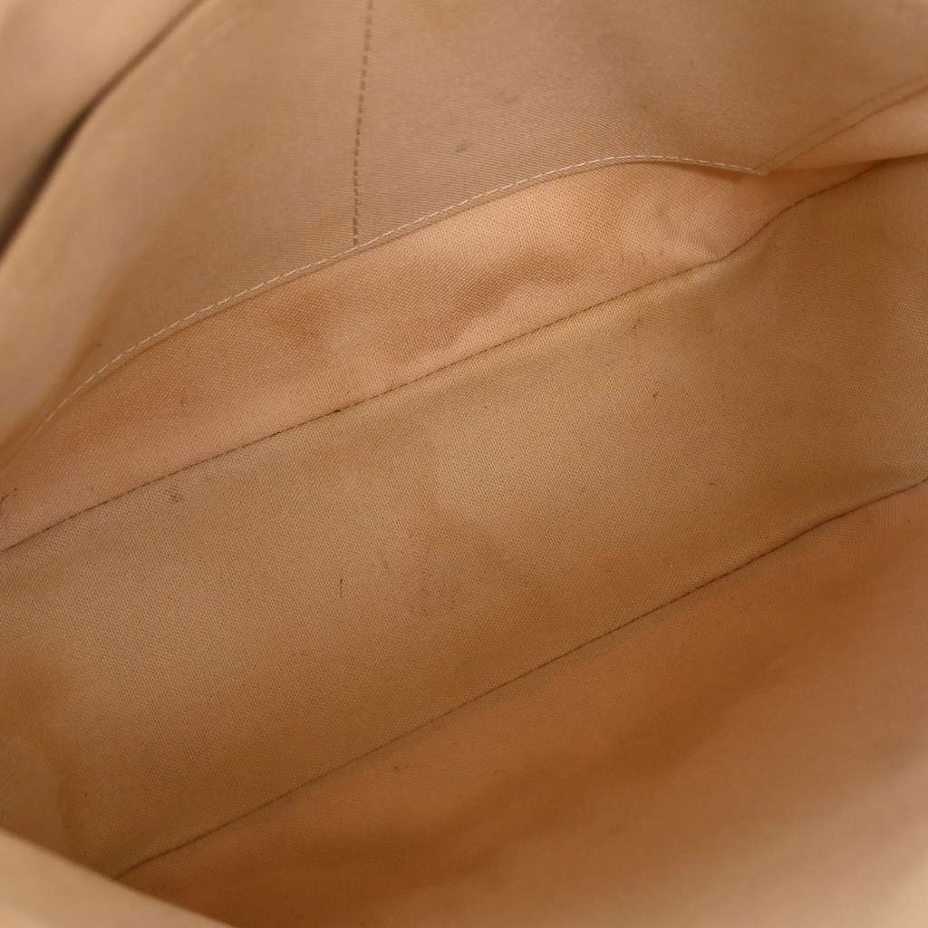 Louis Vuitton Siracusa Handbag White Canvas Fair condition - Inside View