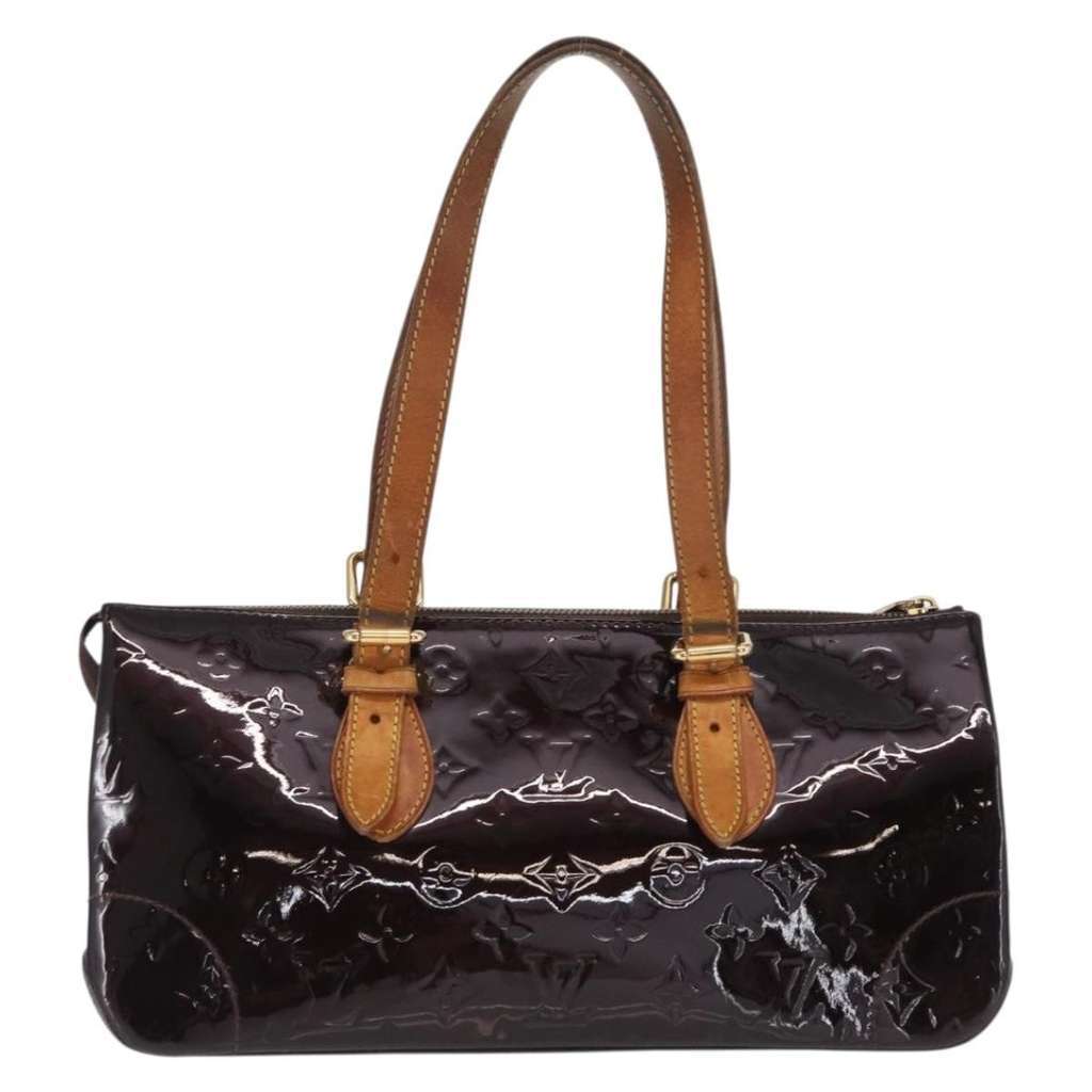 Louis Vuitton Rosewood Avenue Handbag Burgundy Fair condition - Back View