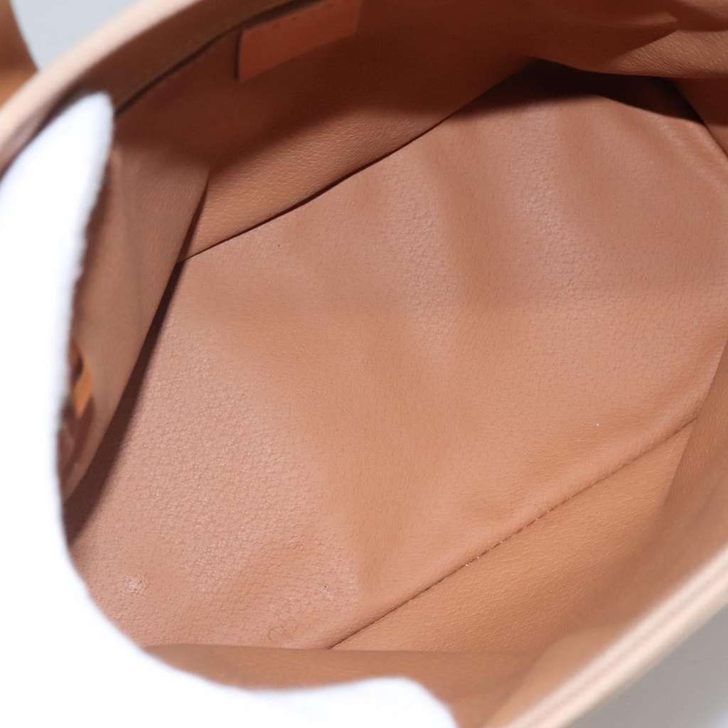 Celine Vintage Macadam Handbag Beige Canvas Good condition - Box View