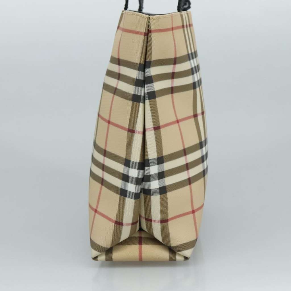 Burberry Top Handle Tote Beige Canvas Good condition - Inside View