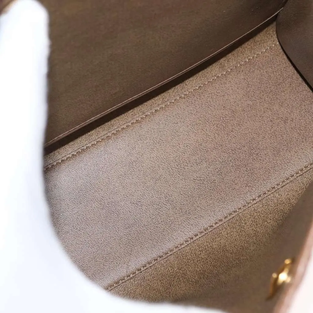 Dior Vintage Honeycomb Handbag Beige Canvas Good - Box View