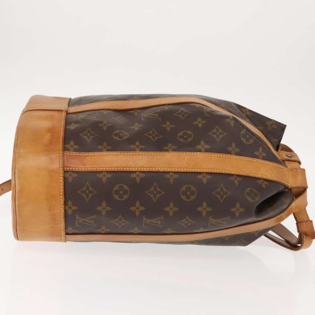 Louis Vuitton Randonnee Backpack Brown Canvas Fair condition - Inside View