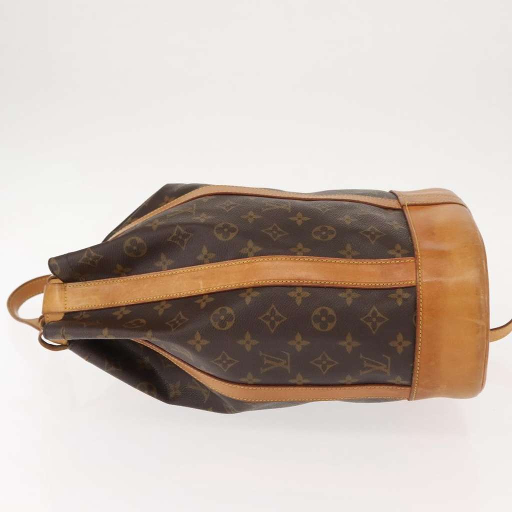 Louis Vuitton Randonnee Backpack Brown Canvas Fair condition - Model View