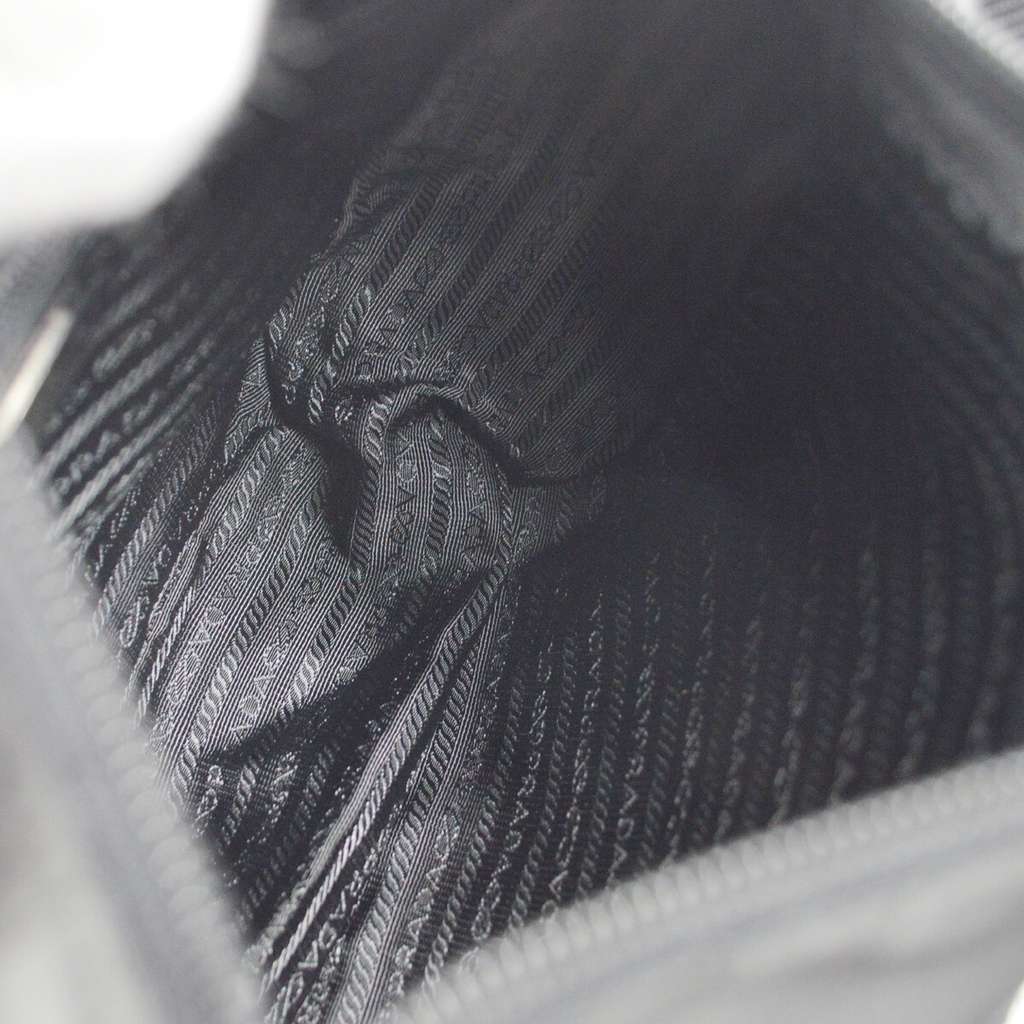 Prada Buckle Messenger Bag Black Good condition - Inside View