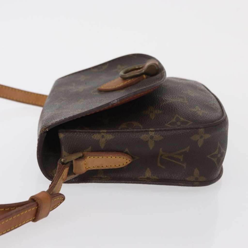 Louis Vuitton Saint Cloud Handbag Brown Canvas Good condition - Model View