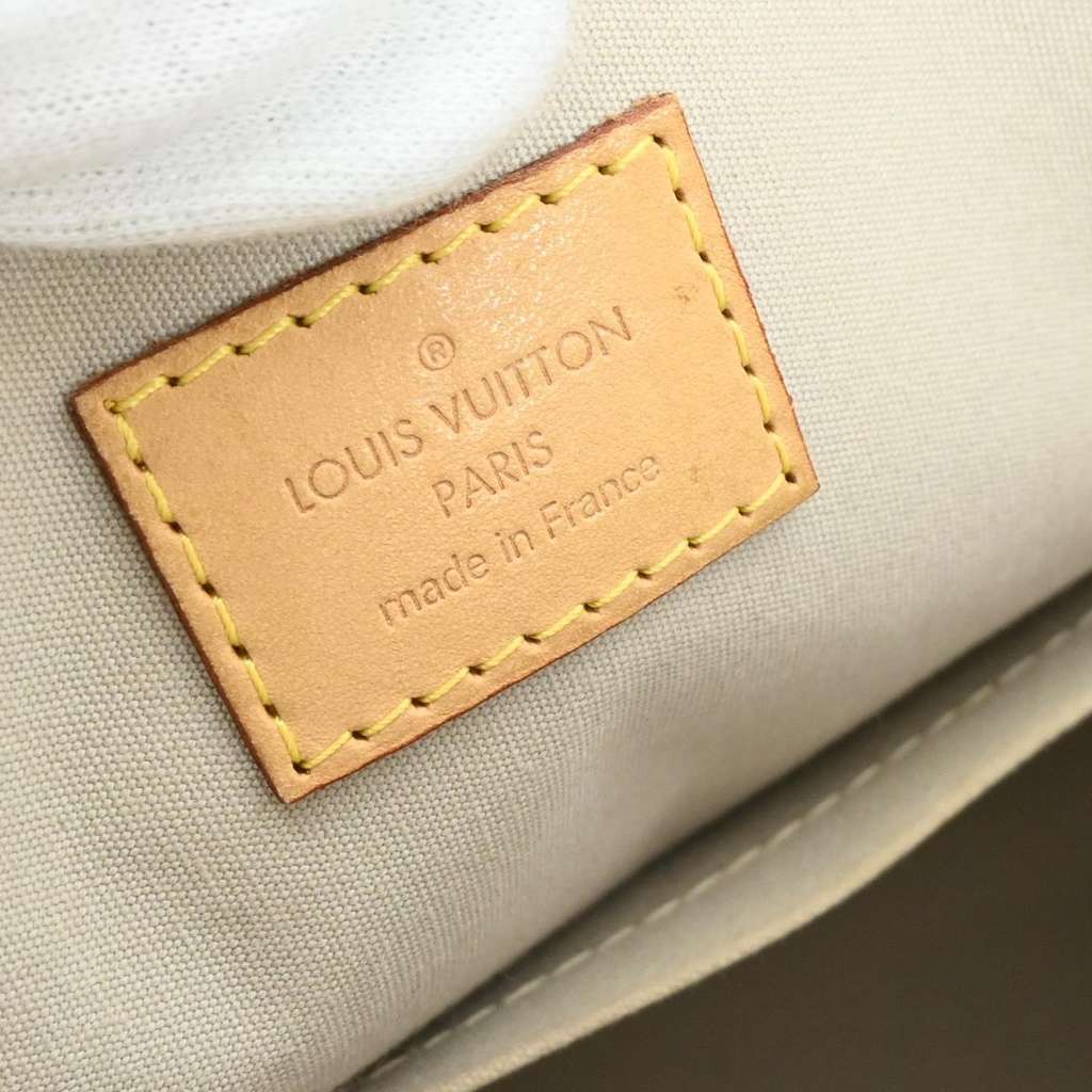 Louis Vuitton Alma Handbag Gold Canvas Good condition - Model View