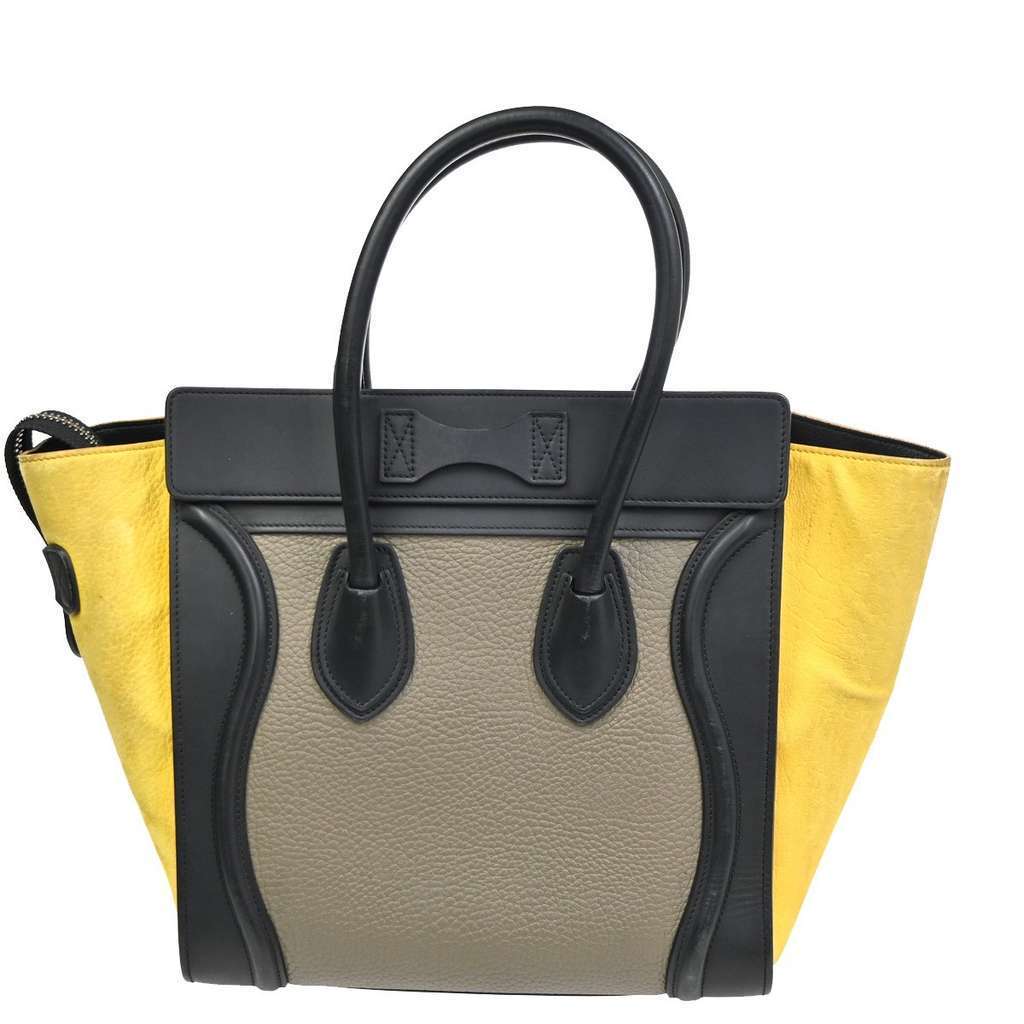 Celine Tricolor Luggage Bag Other Leather Good condition - Back View