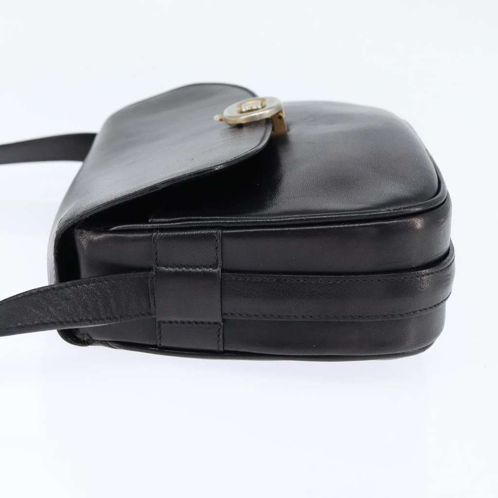 Celine Shoulder Bag Black Leather Good condition - Inside View