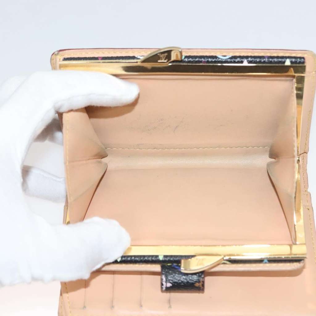 Louis Vuitton Portefeuille Viennois Black Canvas Good condition - Box View