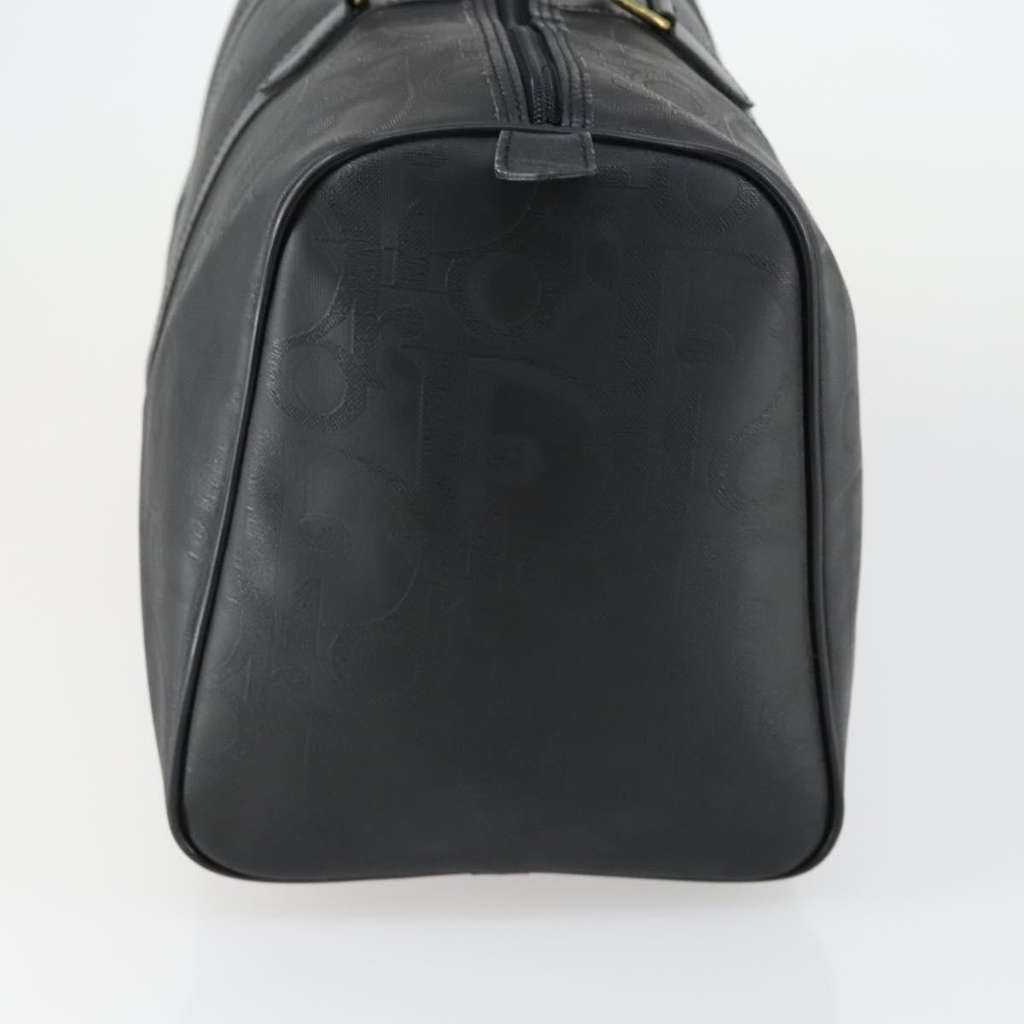 Christian Dior Vintage Trotter Boston Bag Black Good condition - Inside View