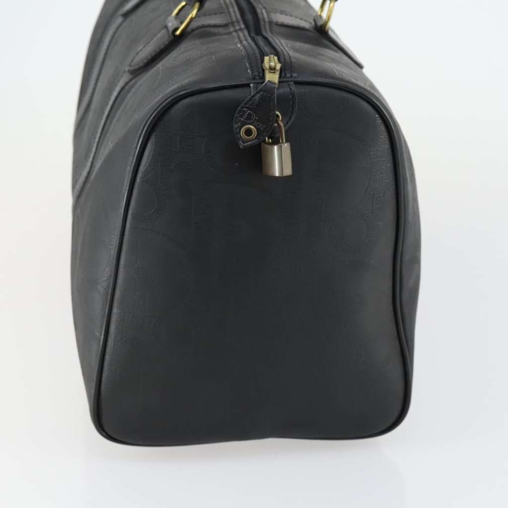 Christian Dior Vintage Trotter Boston Bag Black Good condition - Model View