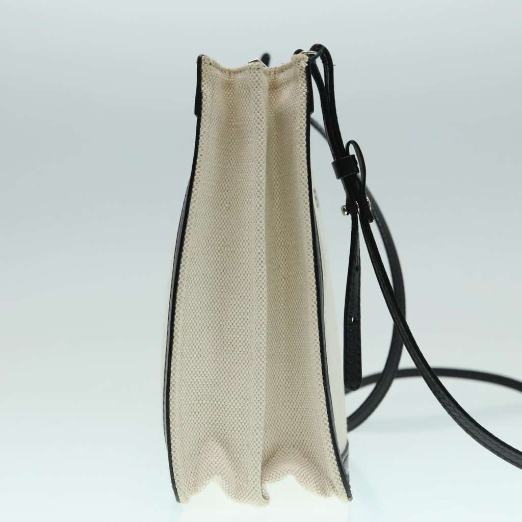 Balenciaga Navy Pochette White Canvas Good condition - Model View