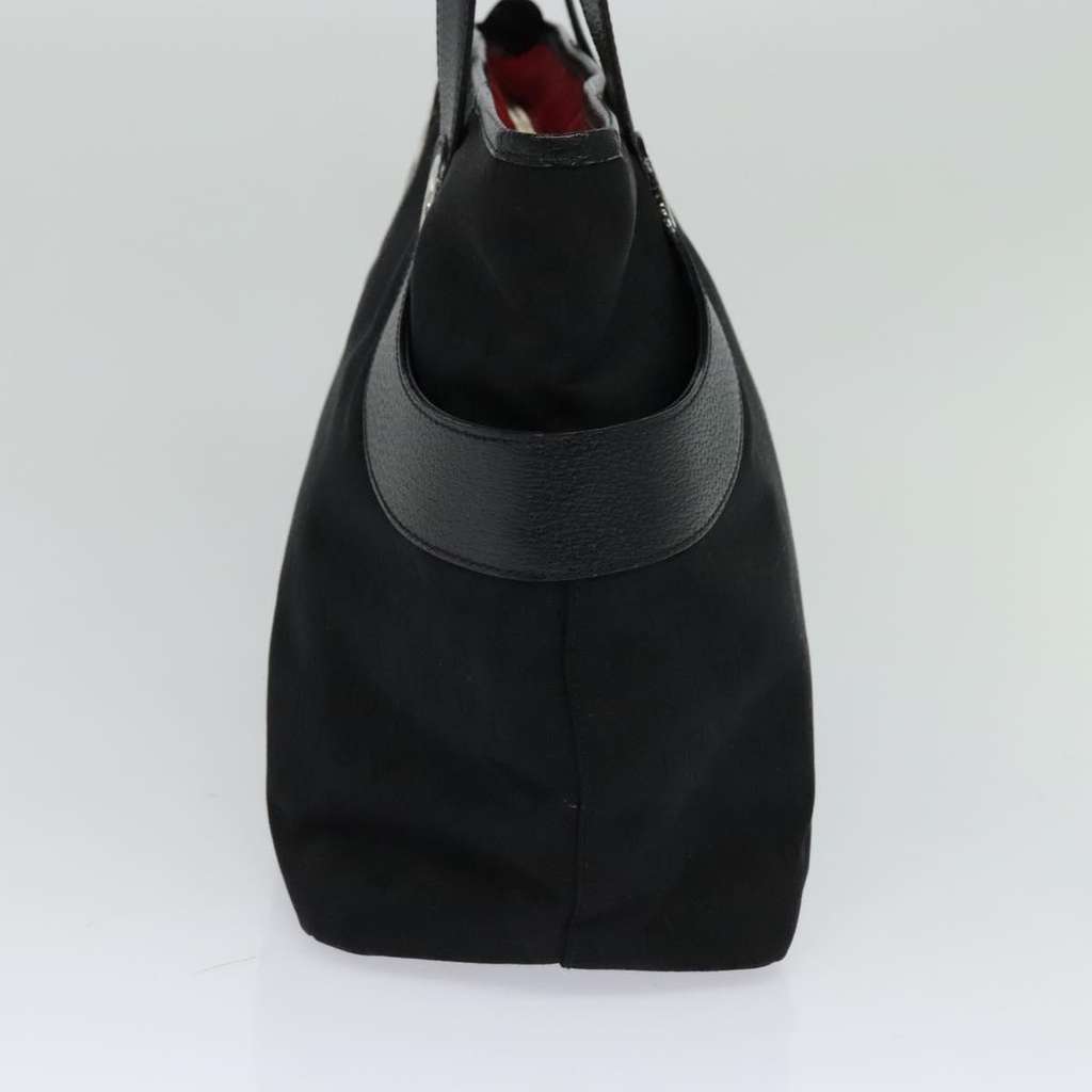 Bvlgari Logomania Tote bag Black Canvas Good condition - Inside View