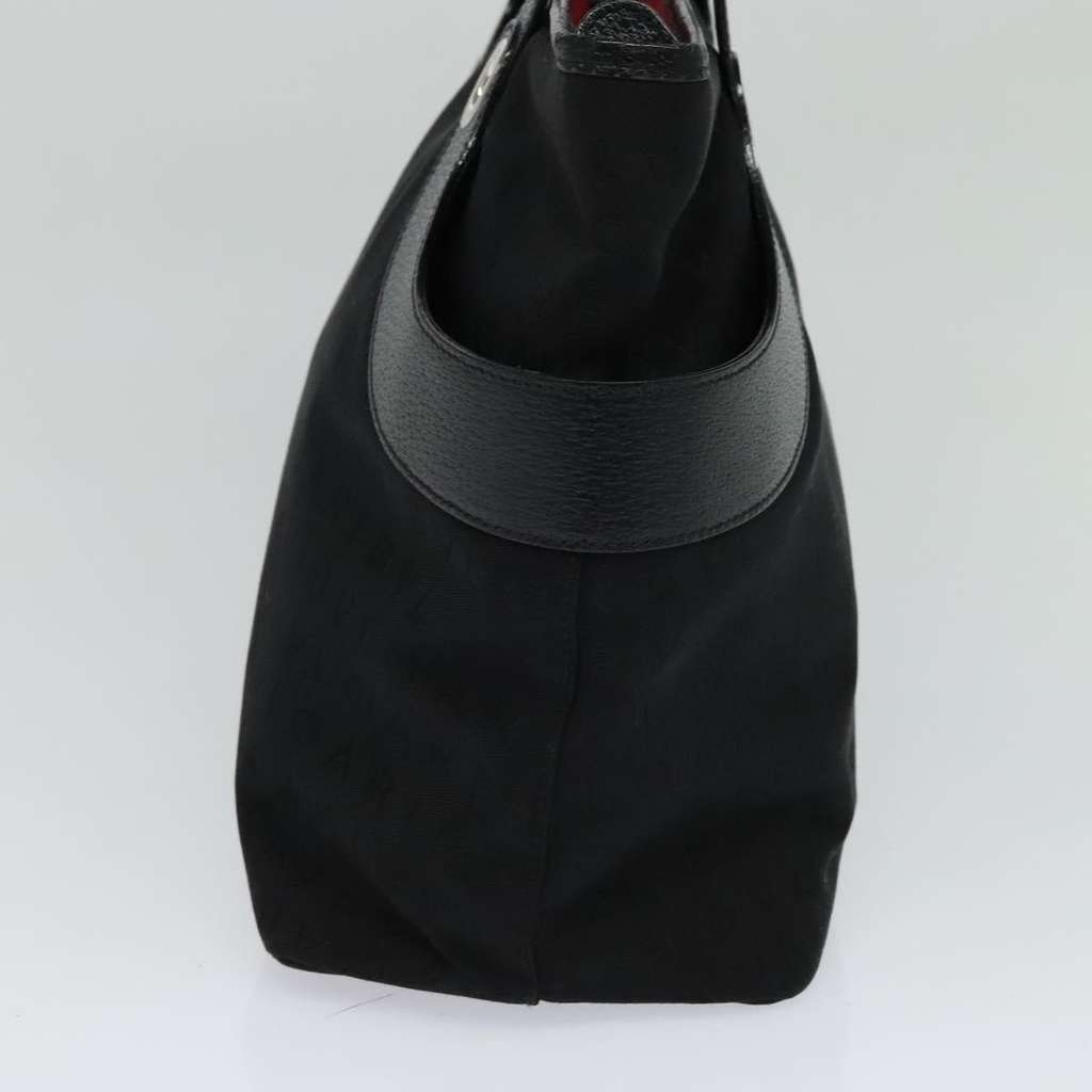 Bvlgari Logomania Tote bag Black Canvas Good condition - Model View