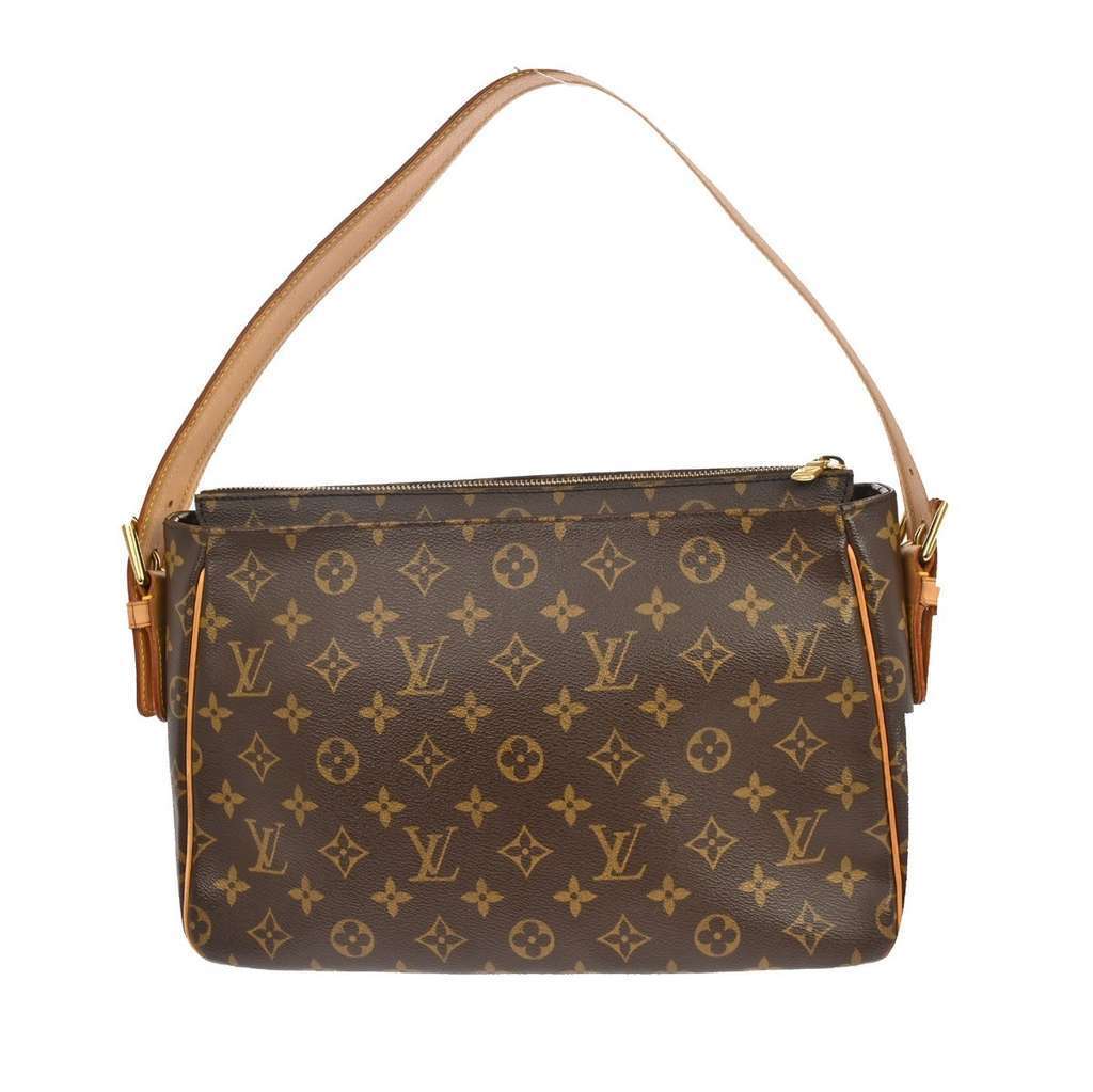 Louis Vuitton Viva Cite Handbag Brown Canvas Good condition - Back View