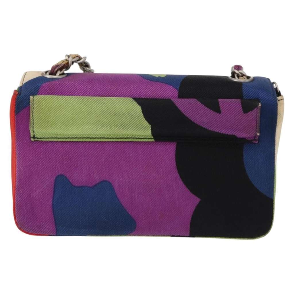 Chanel Vintage Flap Bag Other Canvas Good condition - Back View