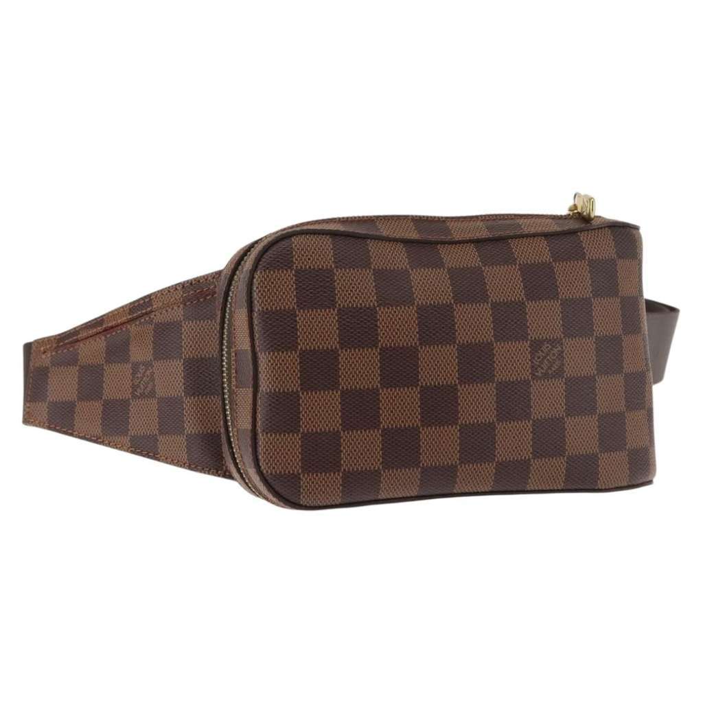 Louis Vuitton Geronimos Waist Bag Brown Canvas Good condition - Front View