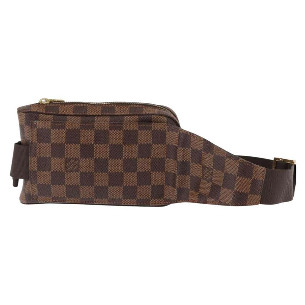 Louis Vuitton Geronimos Waist Bag Brown Canvas Good condition - Back View