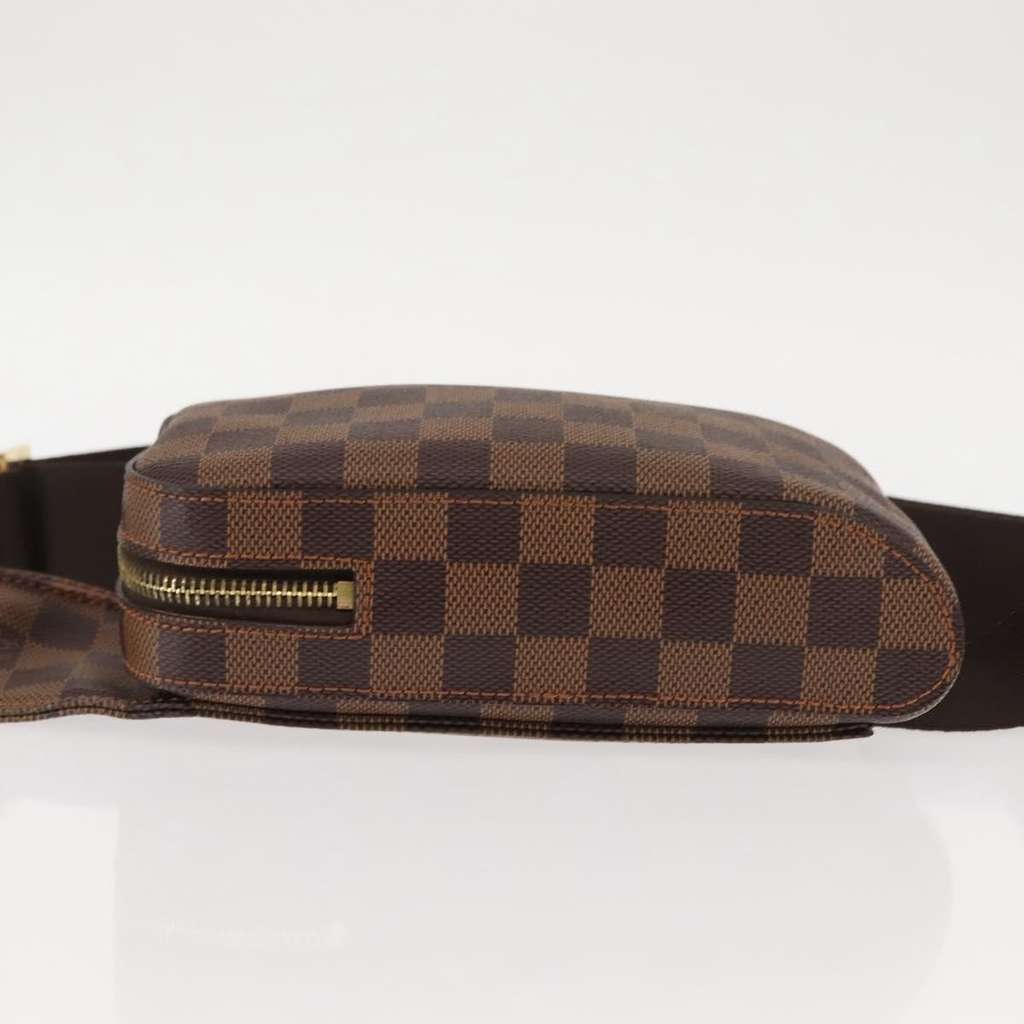 Louis Vuitton Geronimos Waist Bag Brown Canvas Good condition - Inside View