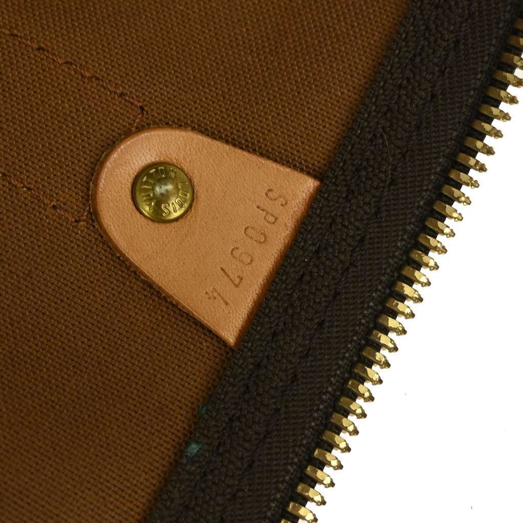 Louis Vuitton Keepall Bag Brown Canvas Good condition - Box View