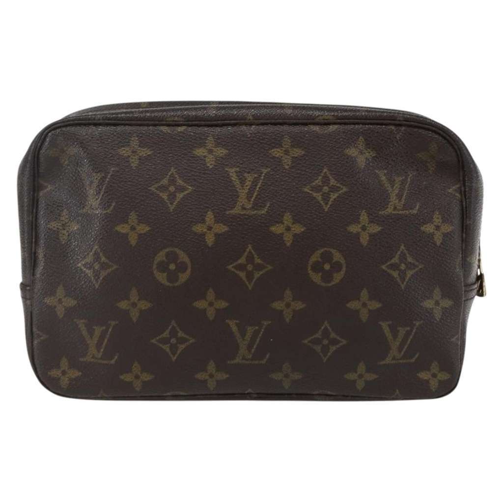 Louis Vuitton Trousse Toilette Brown Canvas Fair condition - Back View