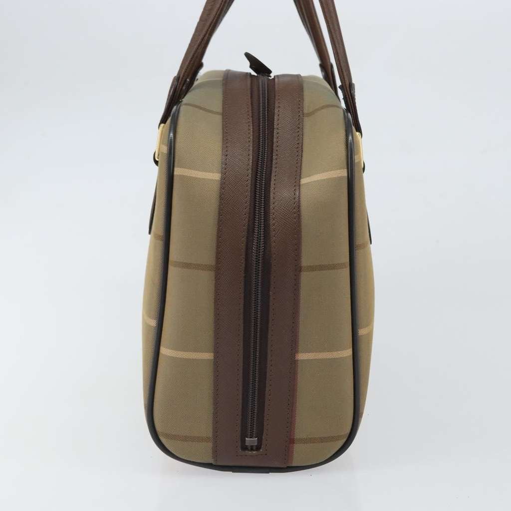Burberry Nova Check Handbag Brown Canvas Good condition - Model View