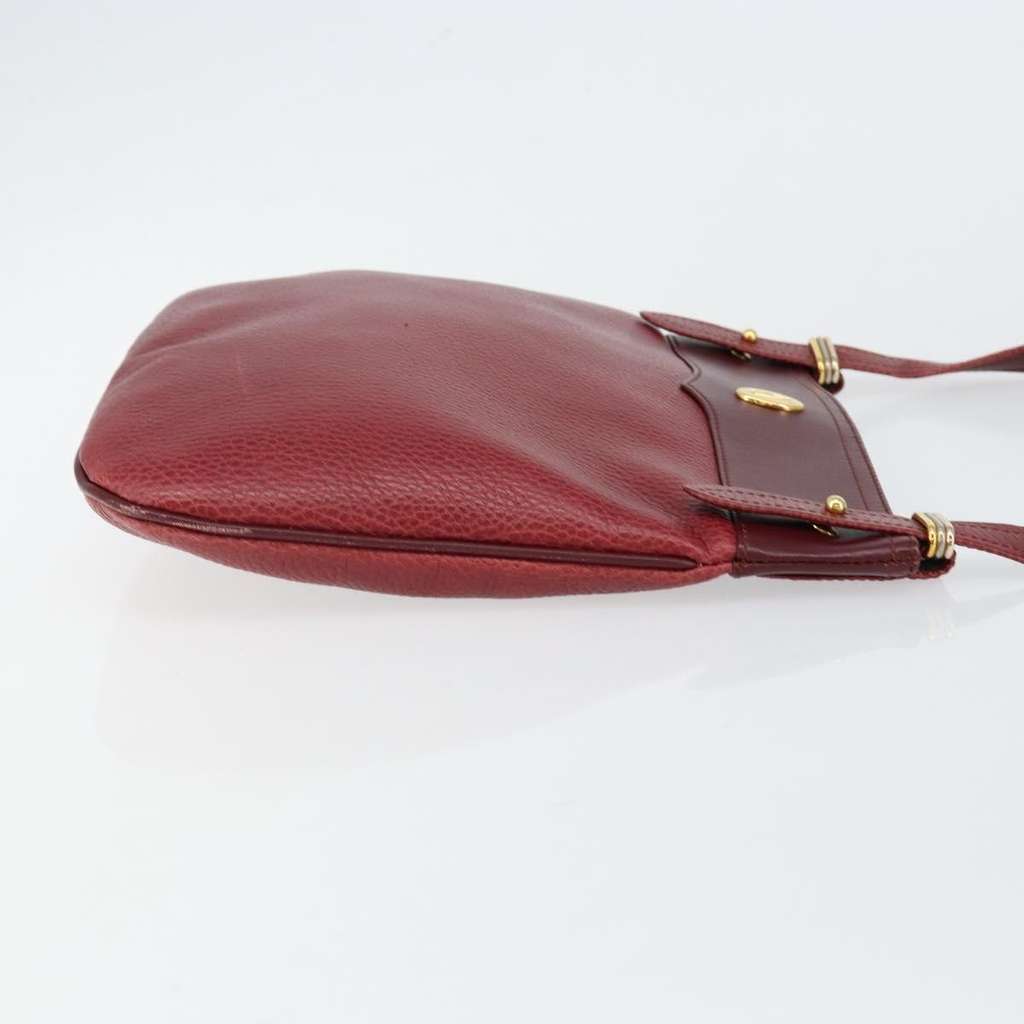 Cartier Must de Cartier Shoulder Bag Burgundy Leather Good condition - Inside View