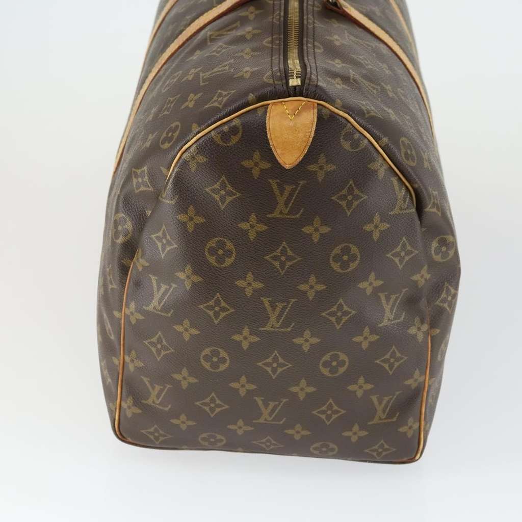 Louis Vuitton Keepall Bag Brown Canvas Fair condition - Inside View