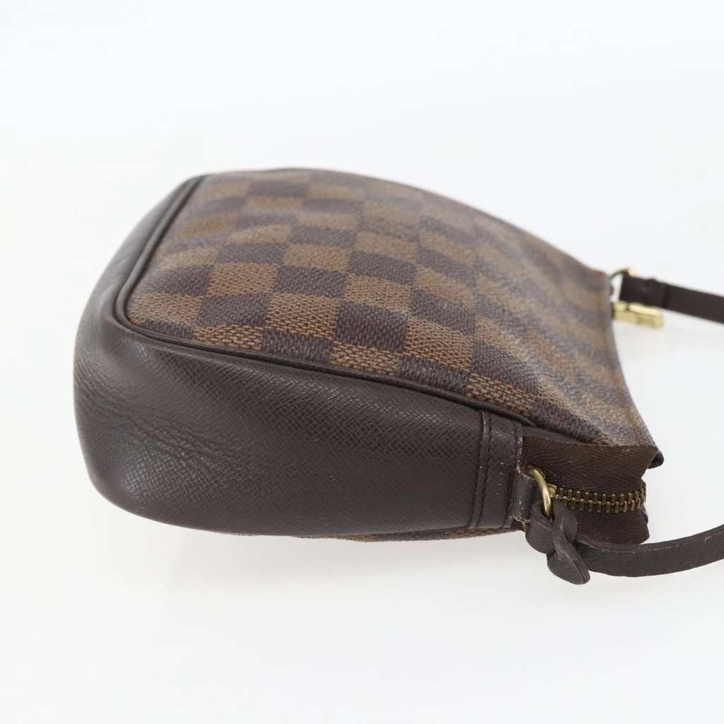 Louis Vuitton Trousse Make Up Bag Brown Canvas Good condition - Model View