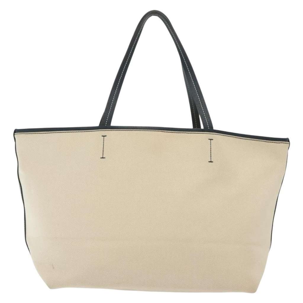 Salvatore Ferragamo Vala tote Beige Canvas Good condition - Back View