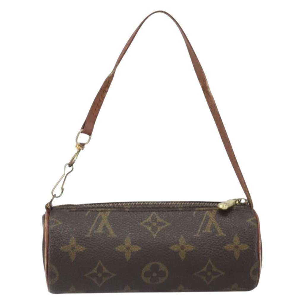 Louis Vuitton Papillon Pochette Brown Canvas Fair condition - Back View