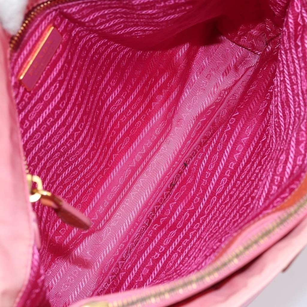 Prada Vintage Tote Pink Fair condition - Box View