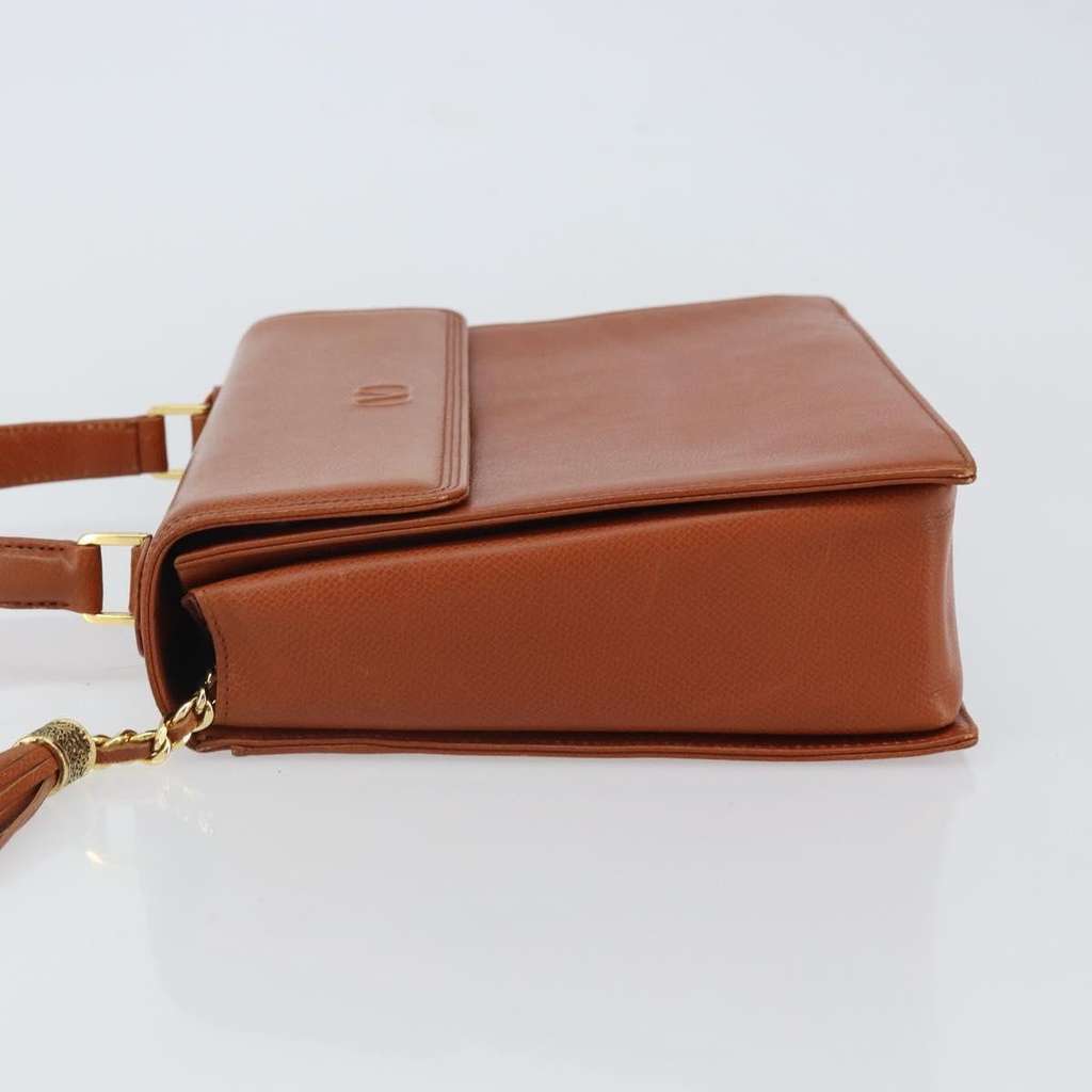 Valentino Garavani VSling Top Handle Bag Brown Leather Fair condition - Model View