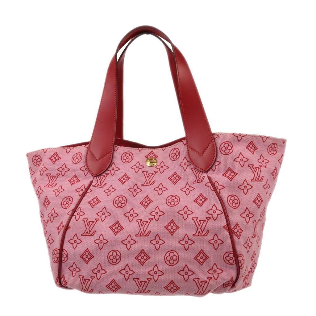 Louis Vuitton Cabas Ipanema Pink Canvas Good condition - Back View