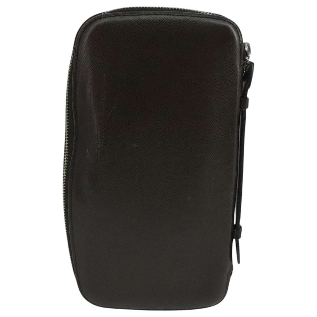 Louis Vuitton Atoll Organizer Wallet Brown Leather Good condition - Back View