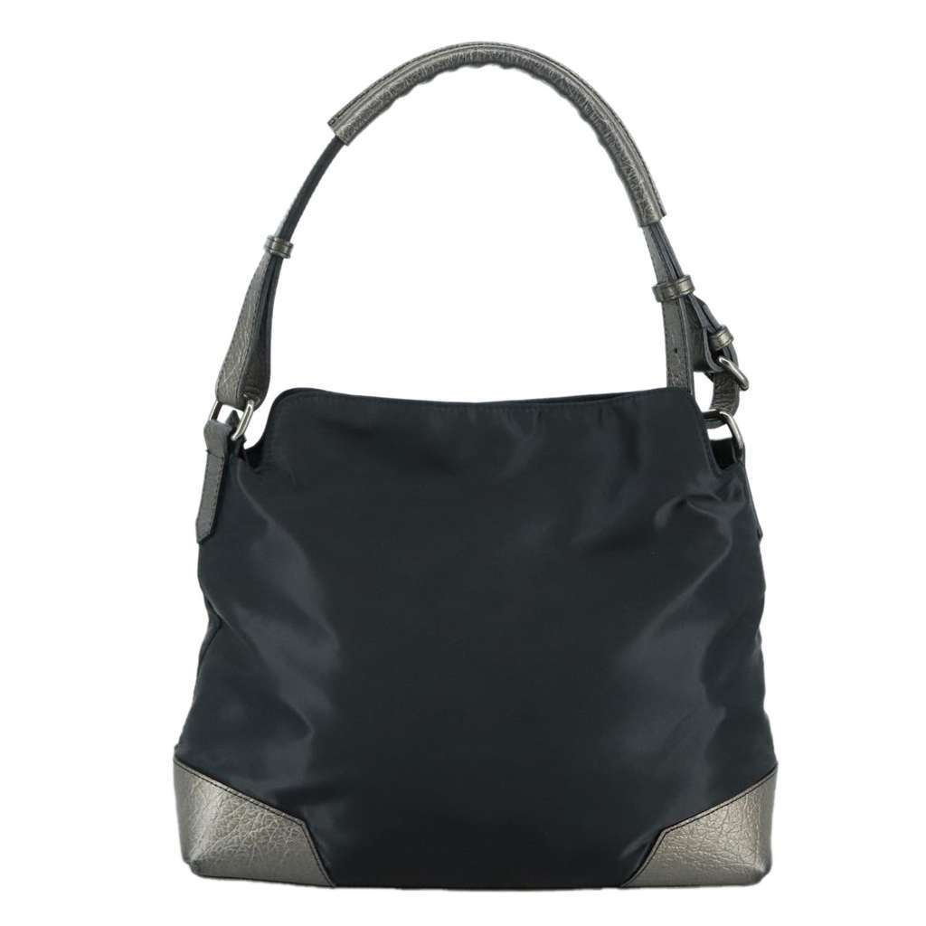 Burberry Vintage Shoulder Bag Black Good condition - Back View