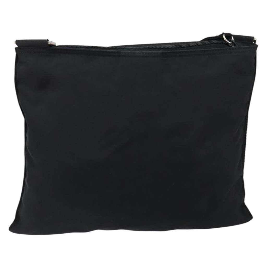 Prada Flat Messenger Bag Black Good condition - Back View