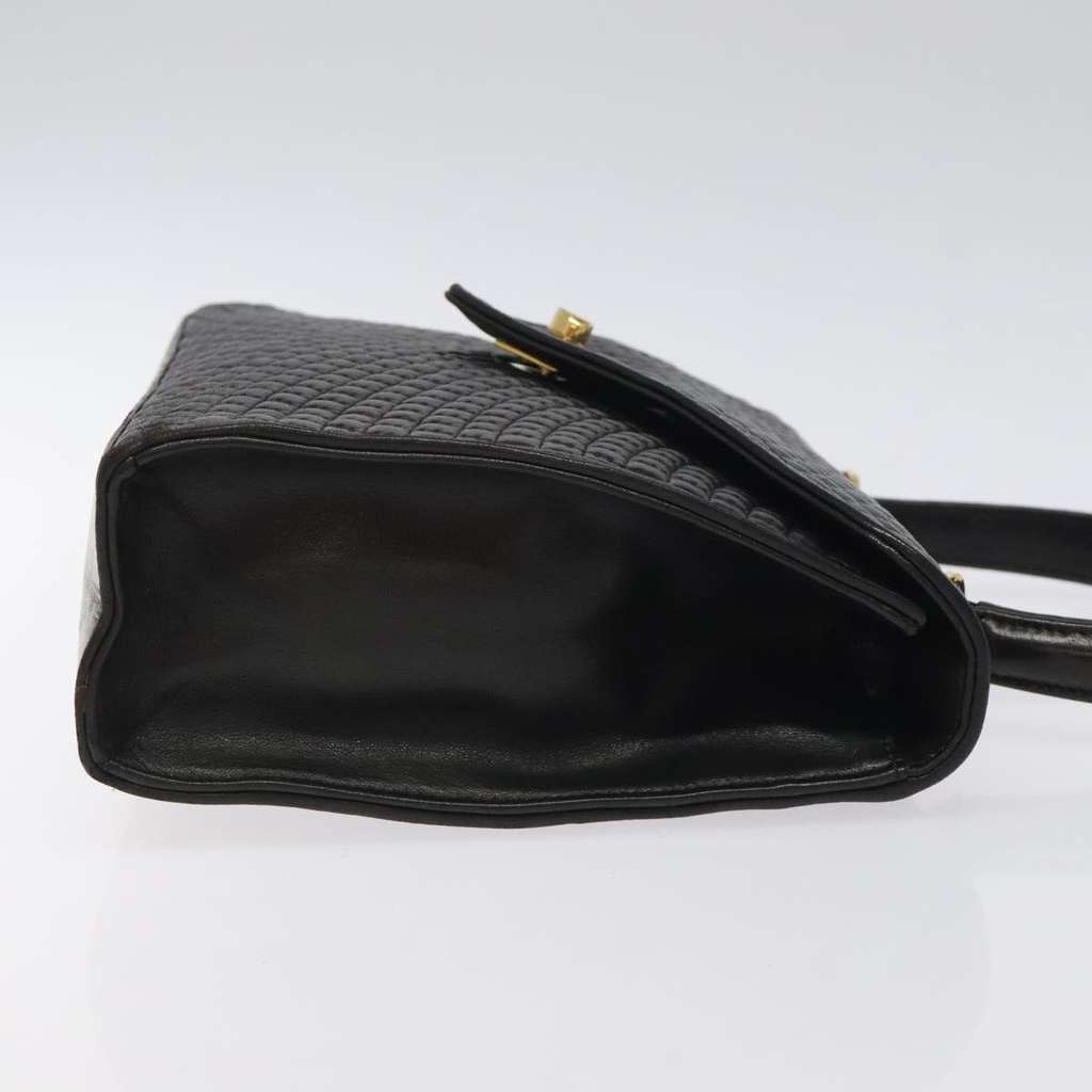 Bally Vintage Handbag Black Leather Good condition - Inside View
