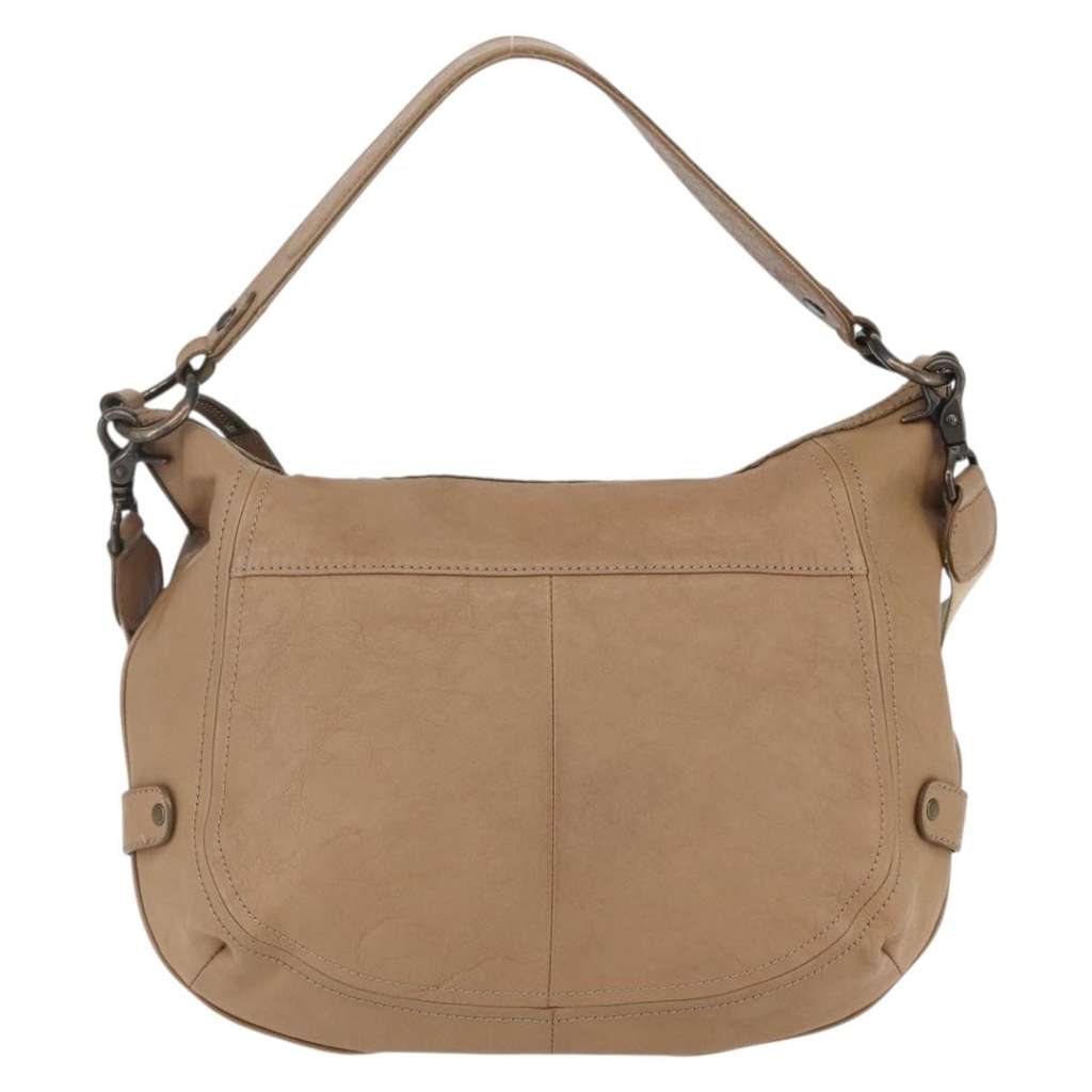 Burberry Blue Label Handbag Brown Leather Good condition - Back View