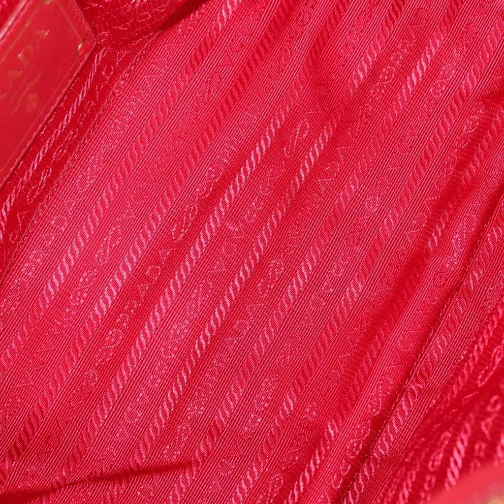 Prada Gaufre Convertible Tote Red Good condition - Box View