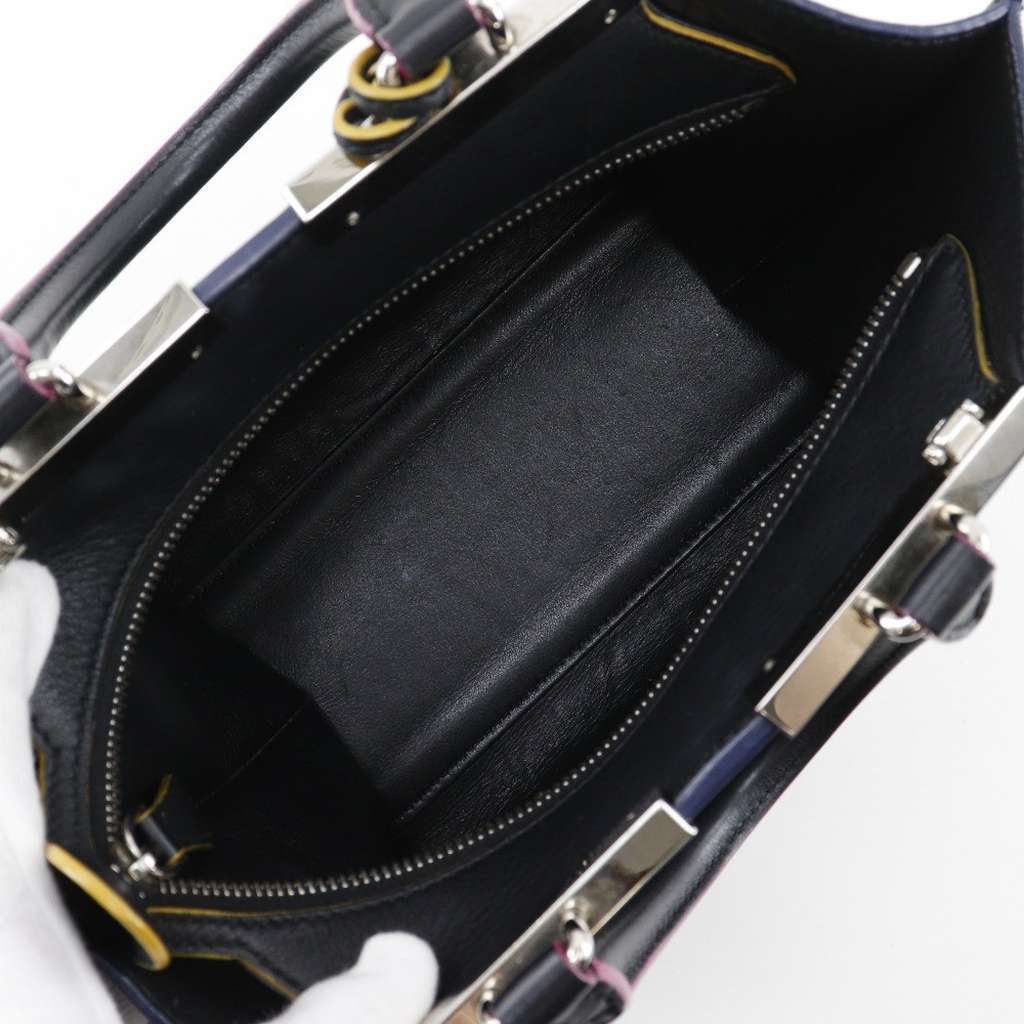 Fendi Petite 3Jours Bag Black Leather Good condition - Inside View