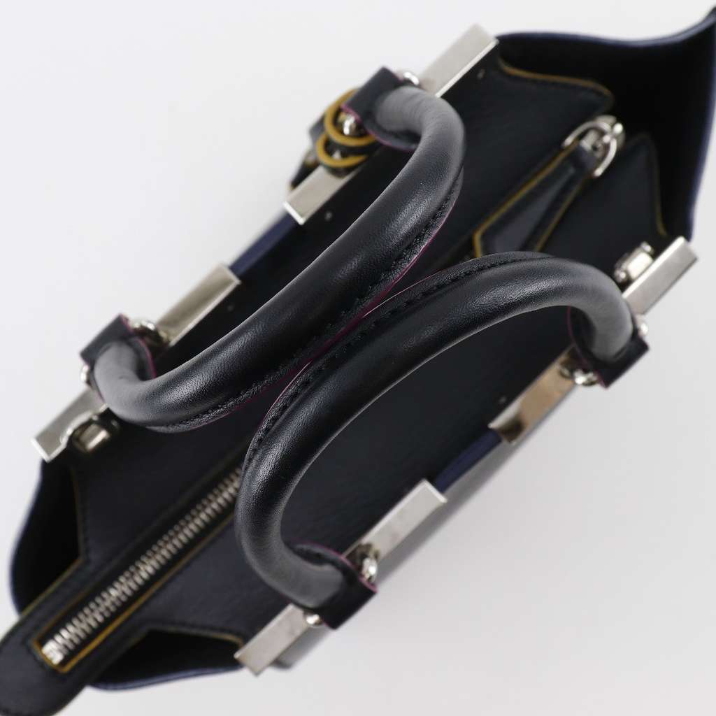 Fendi Petite 3Jours Bag Black Leather Good condition - Box View