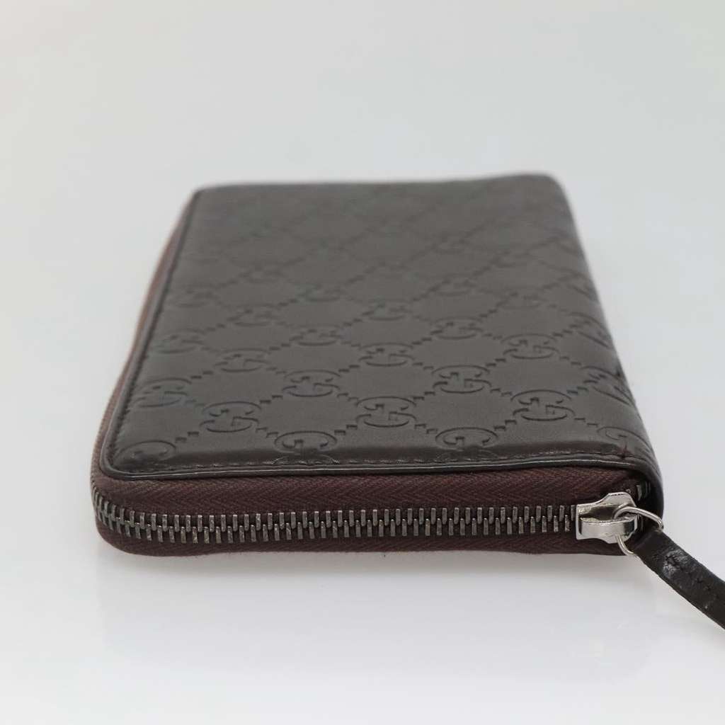 Gucci Guccissima Wallet Brown Leather Good condition - Inside View