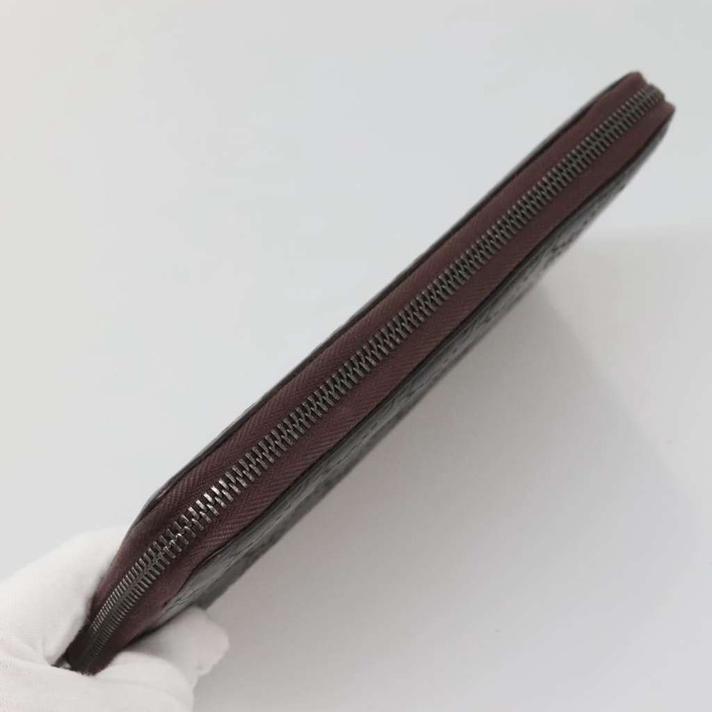 Gucci Guccissima Wallet Brown Leather Good condition - Box View