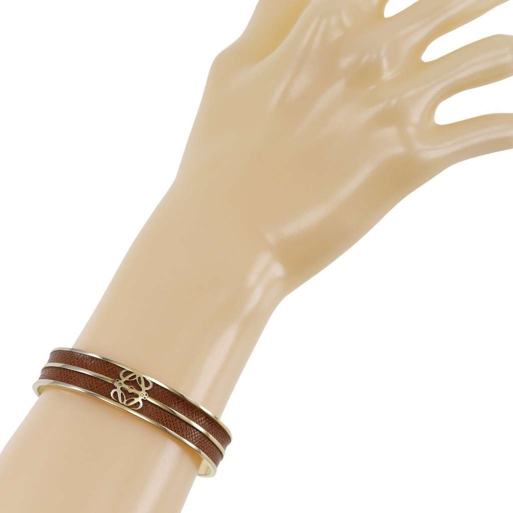 Louis Vuitton Anagram bangle Gold Good condition - Back View