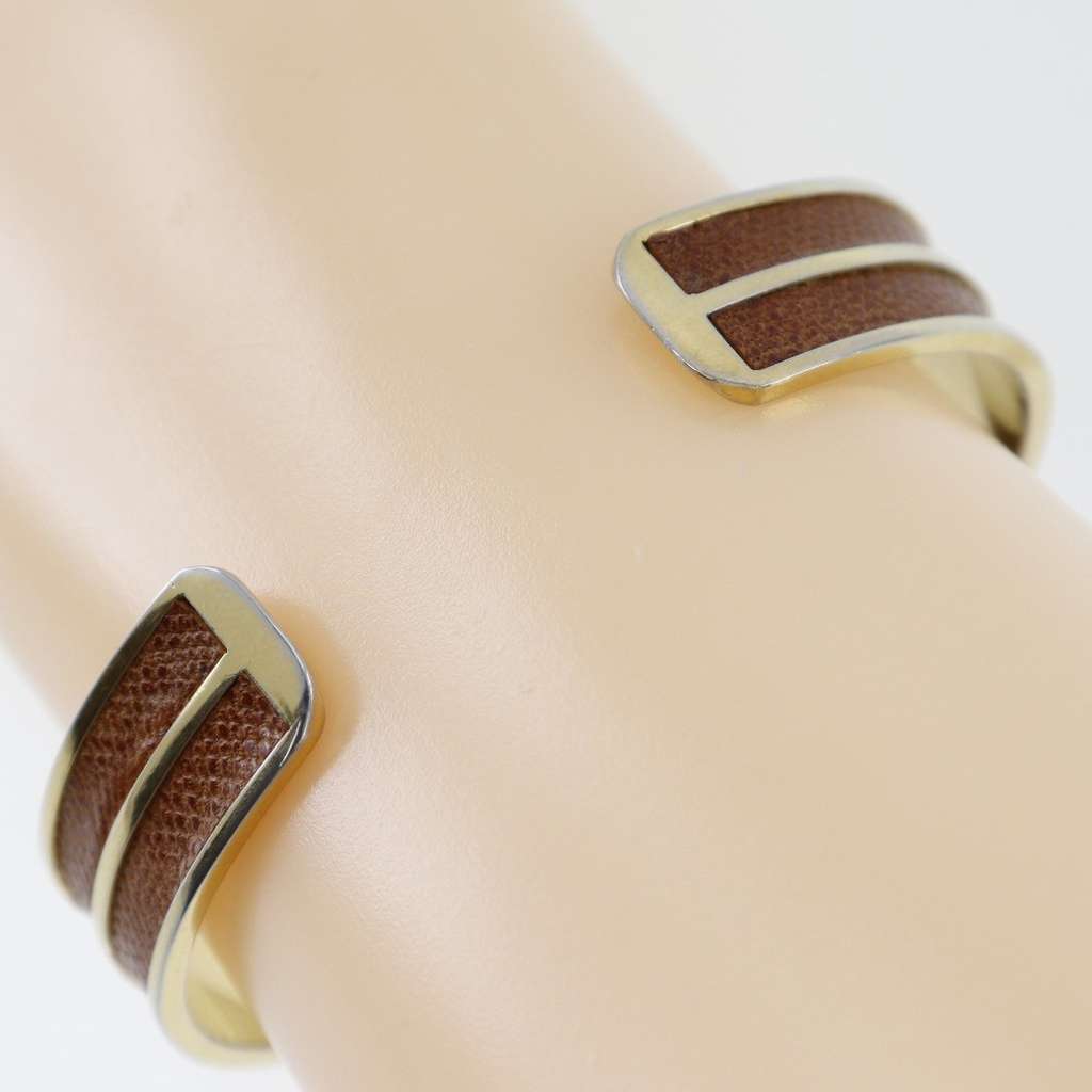 Louis Vuitton Anagram bangle Gold Good condition - Inside View