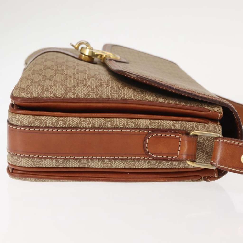 Celine Macadam Shoulder Bag Beige Good condition - Inside View