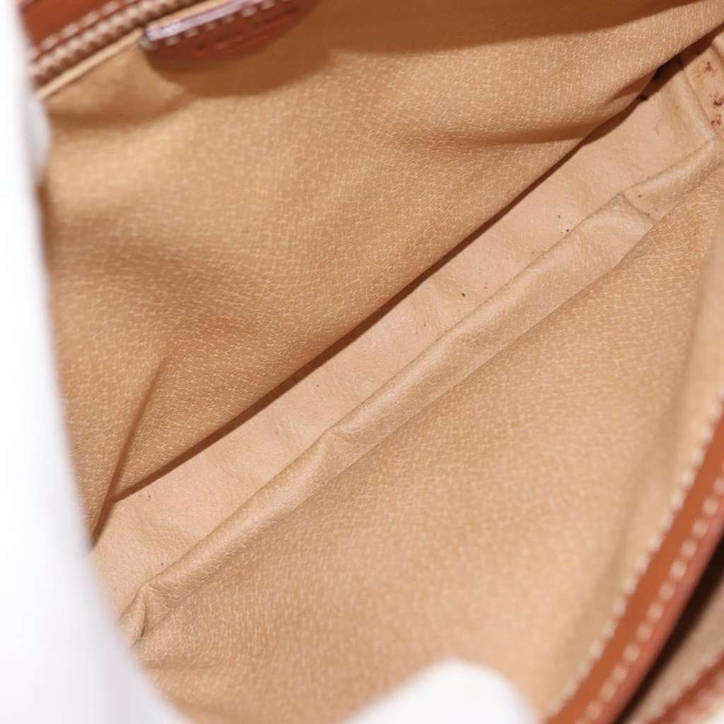 Celine Macadam Shoulder Bag Beige Good condition - Box View